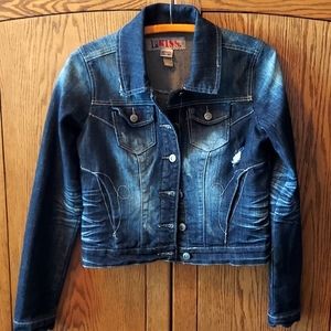 1st KISS Denim Jacket